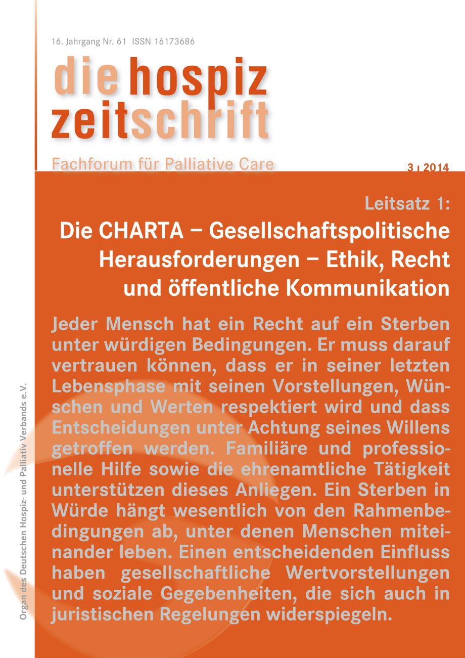 PDF die hospiz zeitschrift - Ausgabe 61