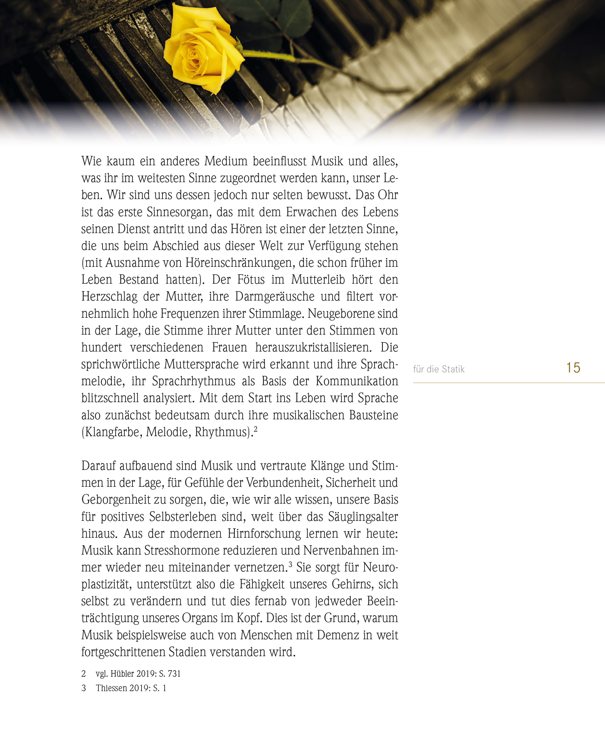 Musik in der Begleitung am Lebensende
