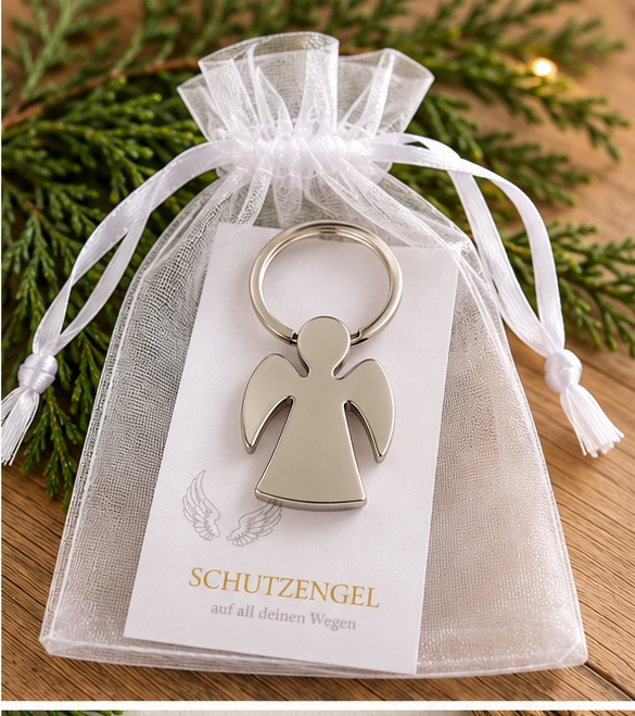 Schutzengel Schlüsselanhänger – Symbol für Trost, Dankbarkeit & Begleitung