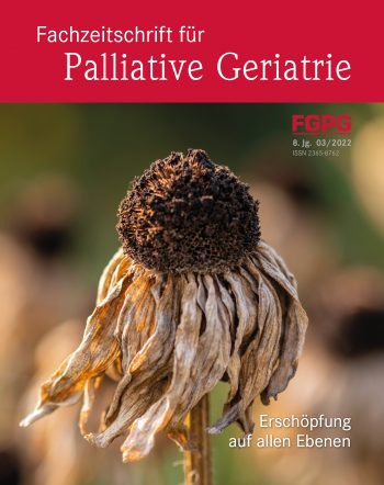 Fachzeitschrift für Palliative Geriatrie 3/22