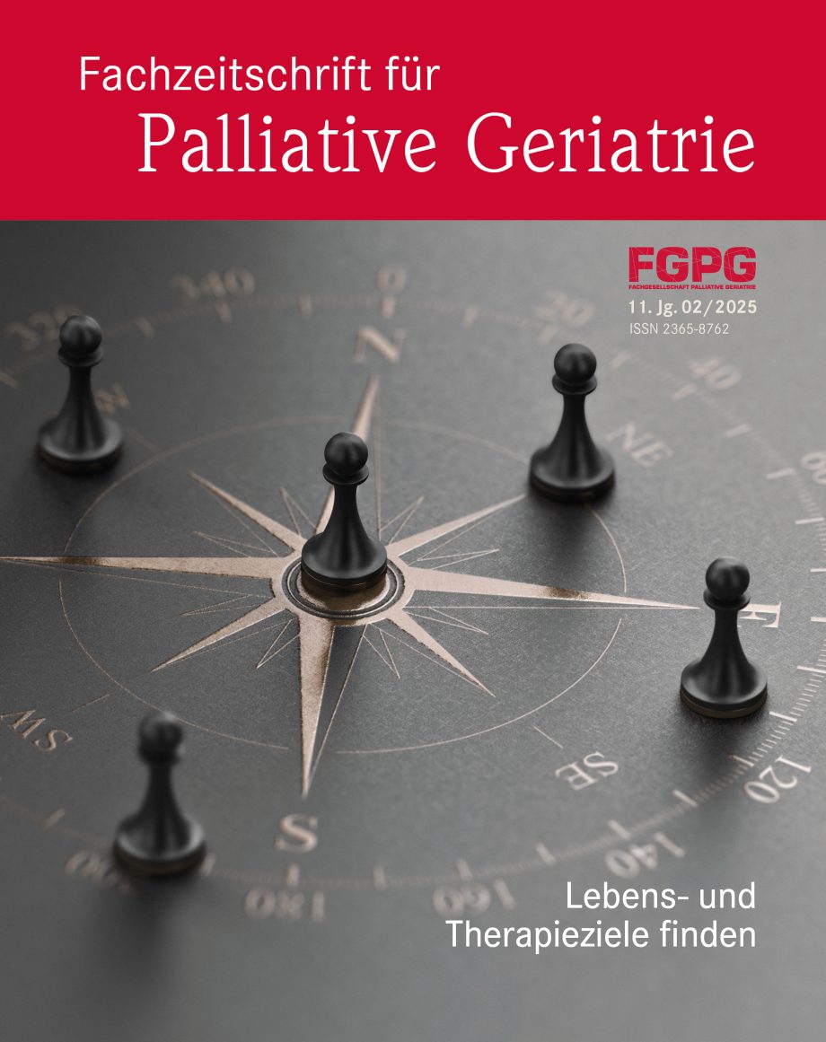 Fachzeitschrift für Palliative Geriatrie 2/25