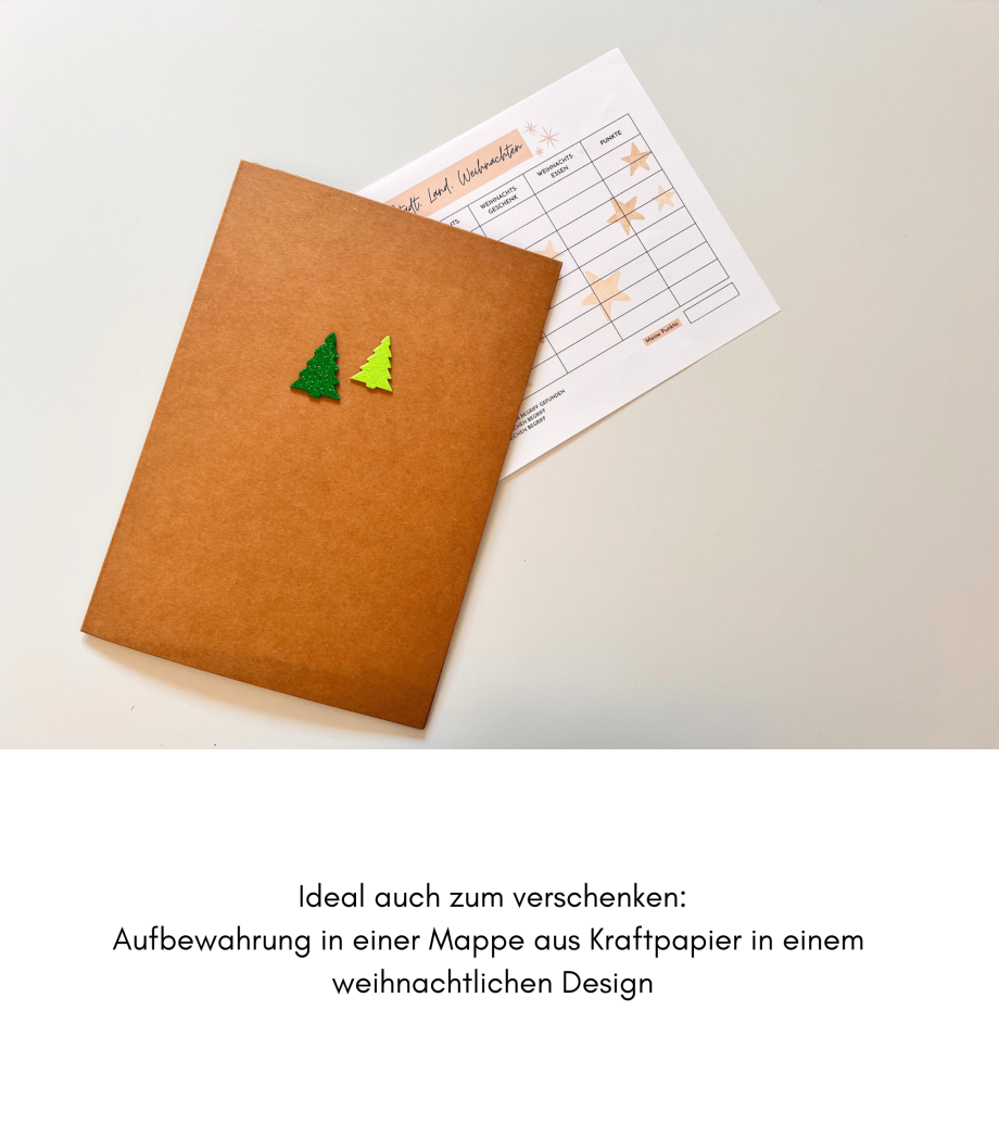 Gesellschaftsspiel „Stadt, Land, Weihnachten“ – festlicher Spielspaß für die Adventszeit