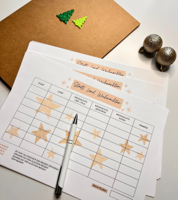 Gesellschaftsspiel „Stadt, Land, Weihnachten“ – festlicher Spielspaß für die Adventszeit