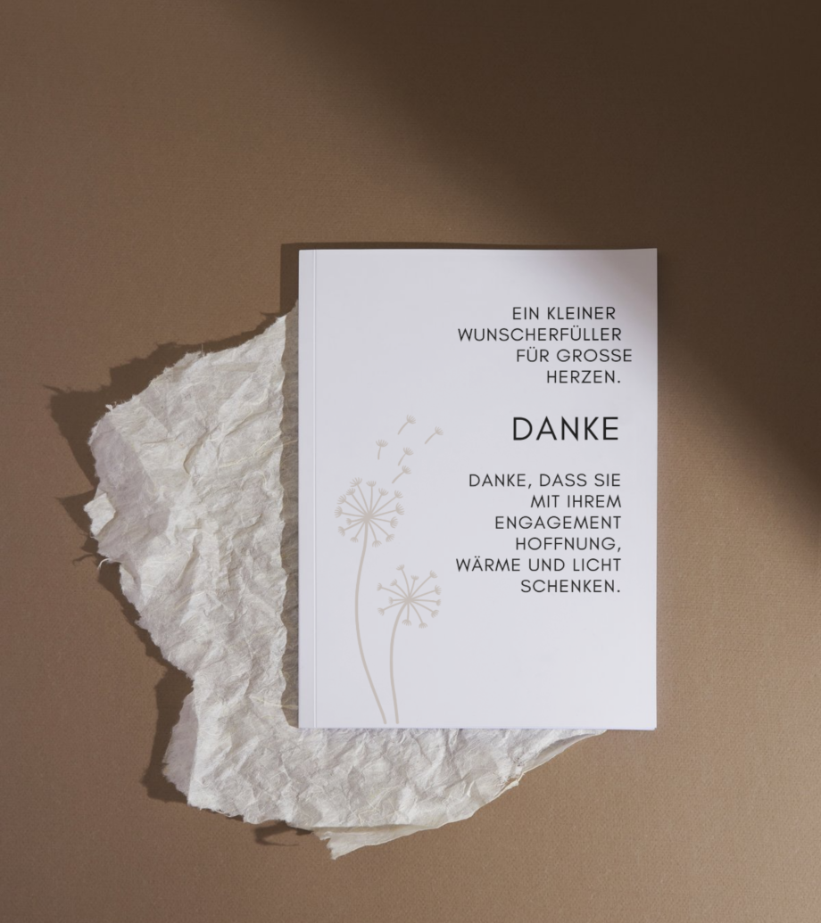 Wunscherfüller (klein) – Ein Funken Hoffnung und Dankbarkeit