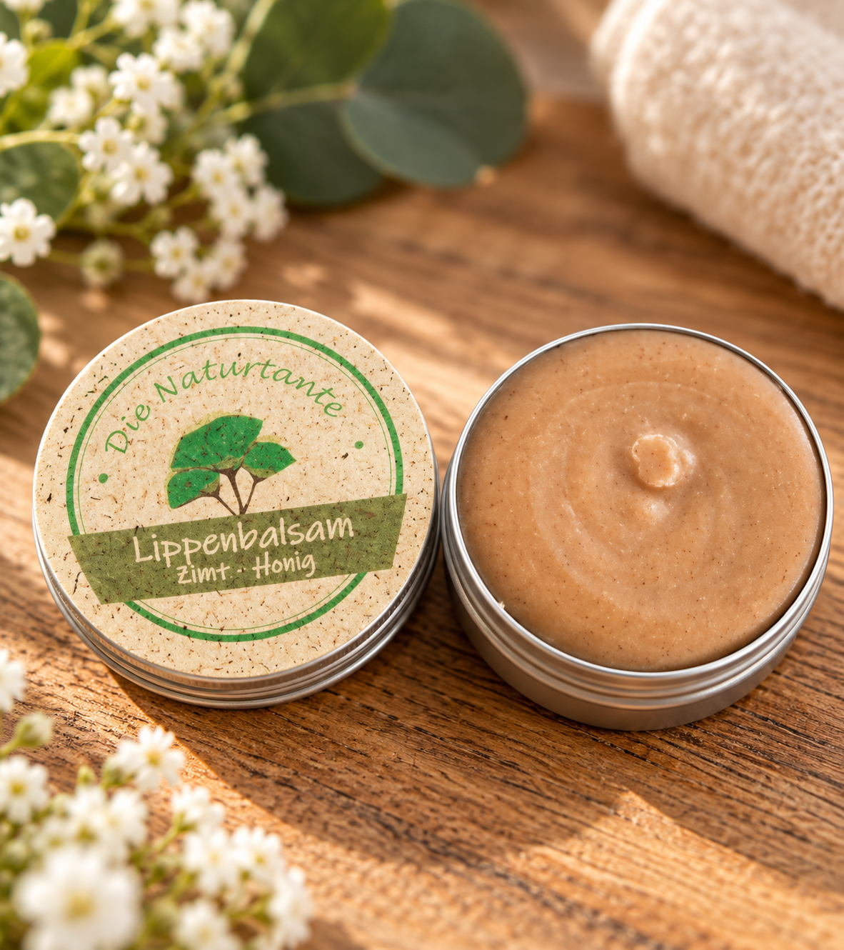 Weihnachtlicher Lippenbalsam - Achtsamkeit, die von Herzen kommt