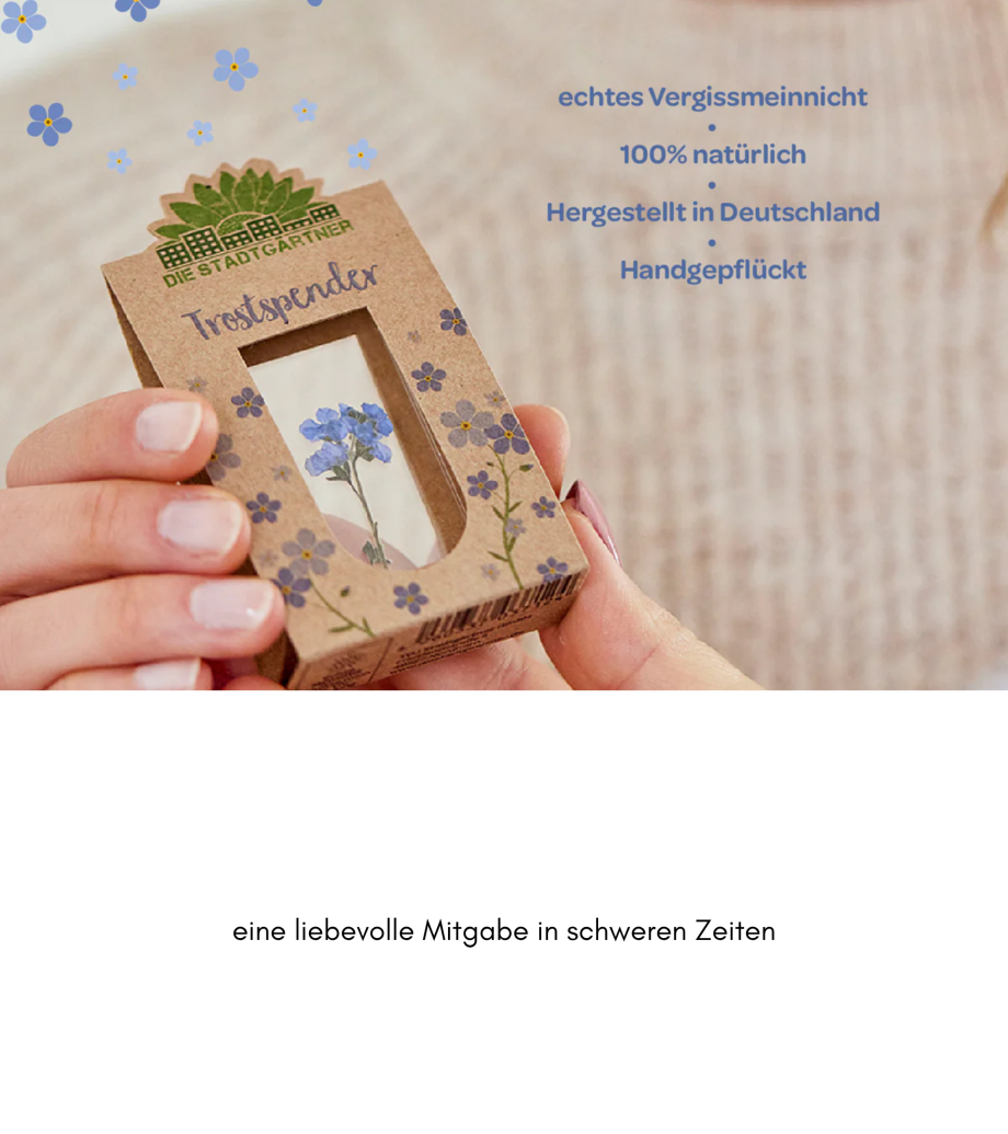 🕊️ Trostspender – ein liebevolles Zeichen des Mitgefühls