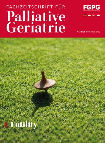 Fachzeitschrift für Palliative Geriatrie 1/26