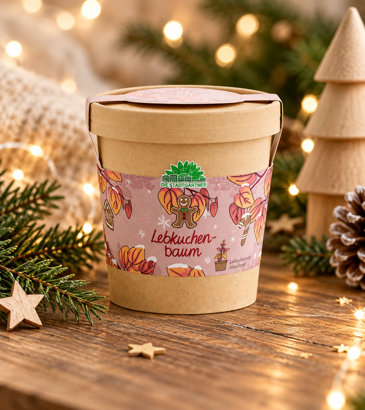 Lebkuchenbaum aus dem Becher – kleines Weihnachtsgeschenk zum Danke sagen
